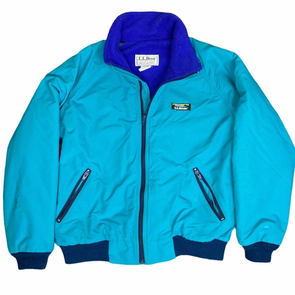 Vintage L.L. Bean Warm-Up Jacket Women Medium Coat